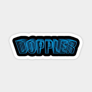 Doppler Shift (Front and Back) Magnet