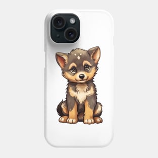 Cute Wolf Cub Phone Case