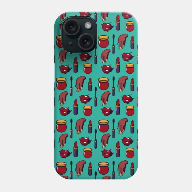 Makeup Phone Case by artofbryson