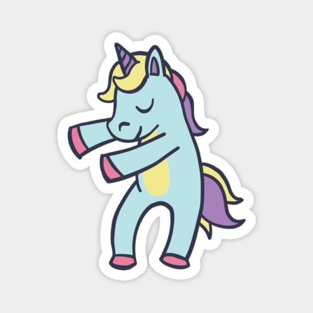 UNICORN DANCING Magnet by ALi