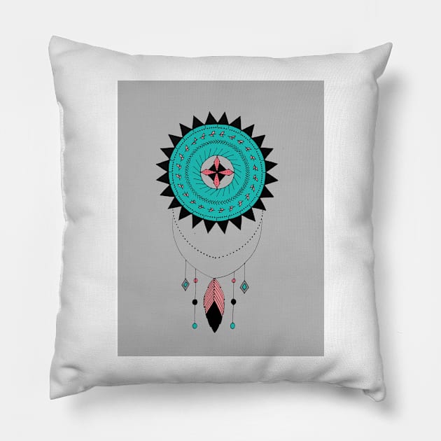 Southwestern Dreams Pillow by lizzyad