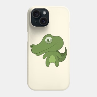 Happy crocodile Phone Case