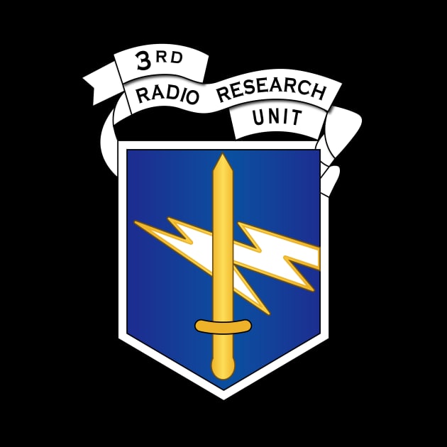 3rd Radio Research Unit Mobile Det  w VN SVC - Blue wo Txt by twix123844