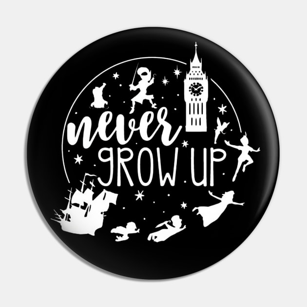 Never Grow Up Pin by TomSchulze