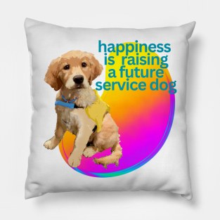 Happy Puppy Raiser Pillow