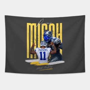 MICAH PARSONS DALLAS COWBOYS NUMBER 11 Tapestry