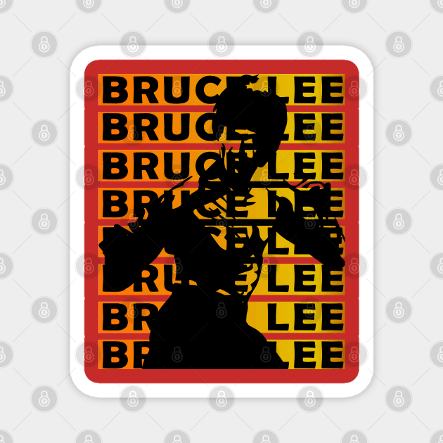bruce lee martial arts legend | sports collection Magnet by yacineshop
