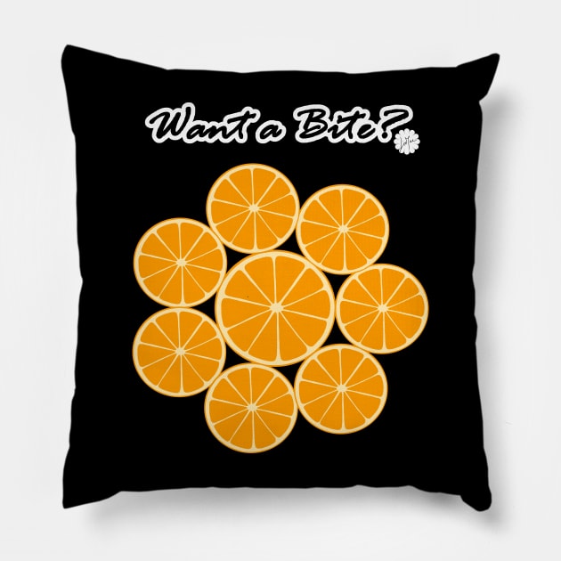 Orange Pillow by LinYue