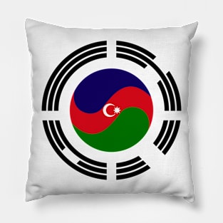 Korean Azerbaijani Multinational Patriot Flag Series Pillow