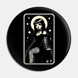 gothic style - goth 8bit pixel art Pin