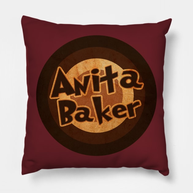 anita baker Pillow by no_morePsycho2223