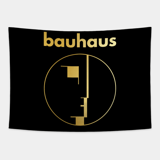 Vintage Bauhaus Band Classic Tapestry by Sentra Coffee