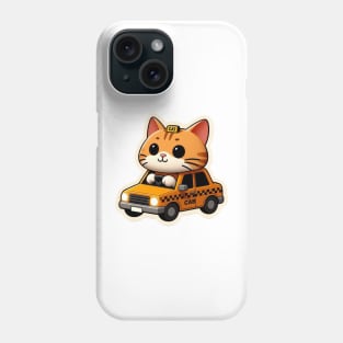 cat the cabbie Phone Case