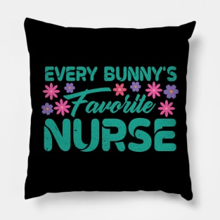 Every Bunny's Favorite Nurse Pillow