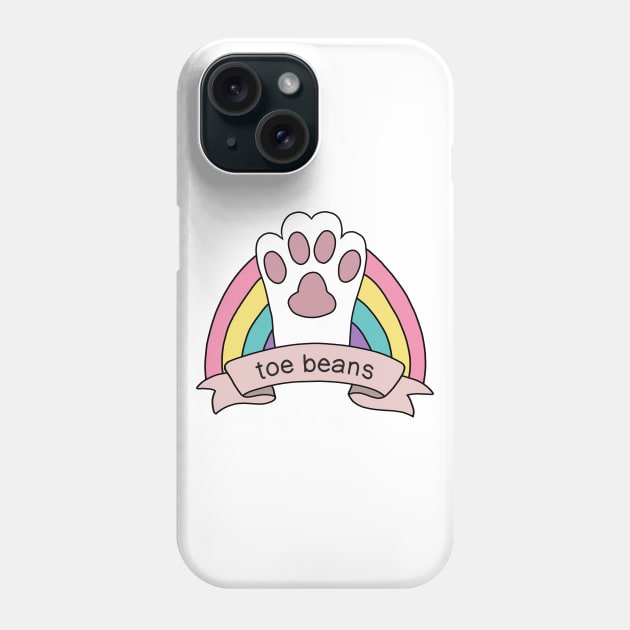 Toe Beans Phone Case by valentinahramov