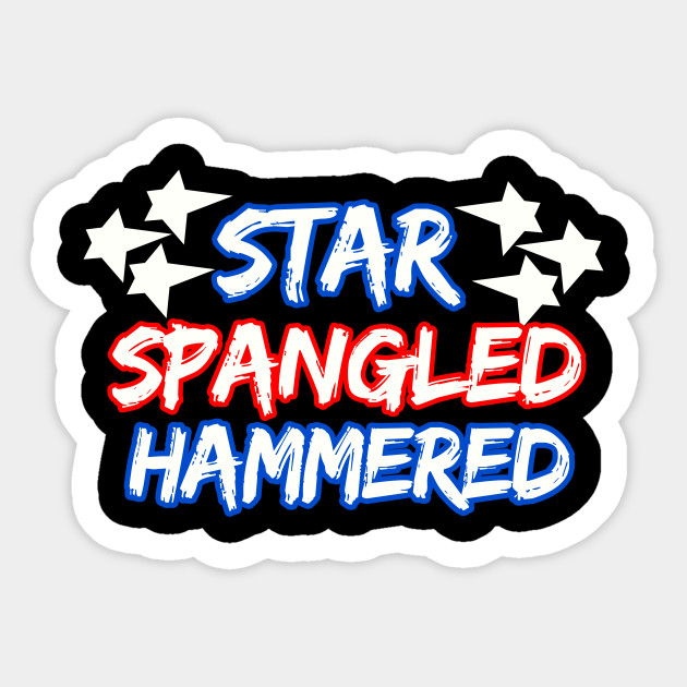 Usa Star Spangled Hammered Embroidery Usa Star Spangled Hammered Embroidery
