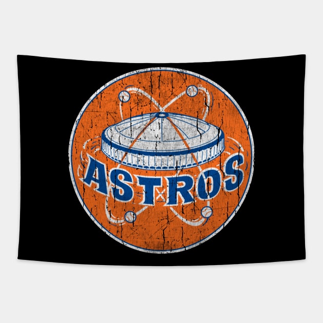 Houston Astros Vintage 70s Tapestry by sobermacho