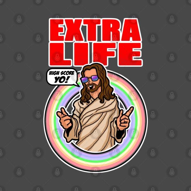 Jesus extra life by Duckfieldsketchbook01