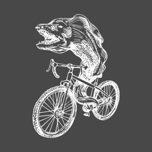 SEEMBO Moray Eel Cycling Bicycle Fish Biking Bicycling Bike T-Shirt