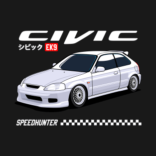 Civic EK9 Stancework JDM Cars T-Shirt