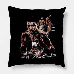 Muhammad Ali Vintage Pillow