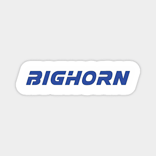 Bighorn Blue Logo Magnet