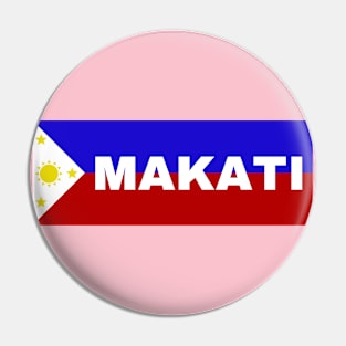 Makati City in Philippines Flag Pin