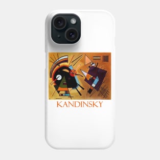 Black and Violet by Wassily Kandinsky Phone Case