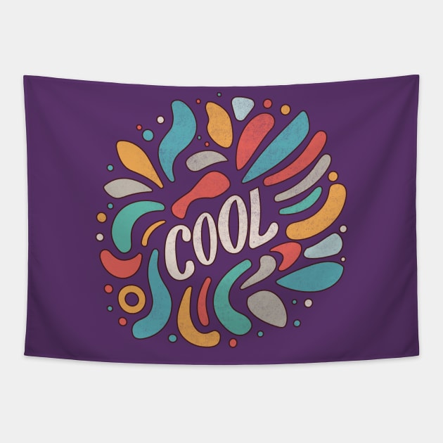 Expressive Coolness Tapestry by Tees For UR DAY