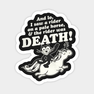 Felix the Cat ● Death Rides a Pale Horse Magnet