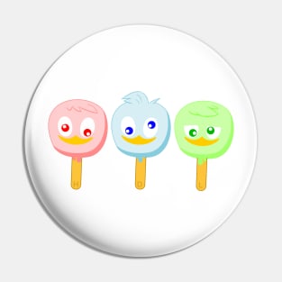 DuckTales Huey Dewey and Louie ice cream Pin