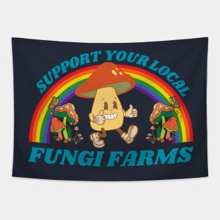 Support your local Fungi Farm Tapestry