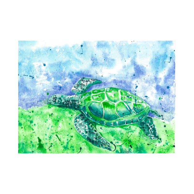 Sea Turtle by CorinneMatus