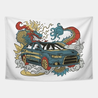 Dragon Car Tapestry