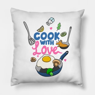 Cook with Love Pillow