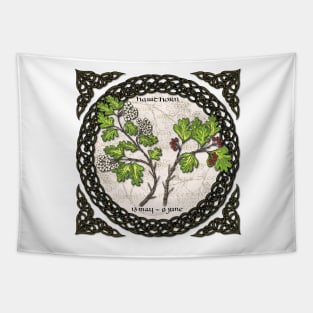 Celtic Tree Calendar - Hawthorn Tapestry