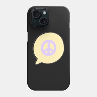 Speak Out for Peace Phone Case