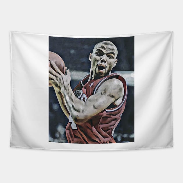 charles barkley Tapestry by sepuloh