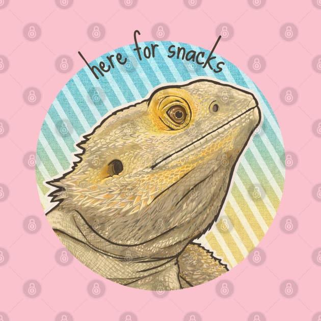 Bearded Dragon Snacks by Nat Rodgers 