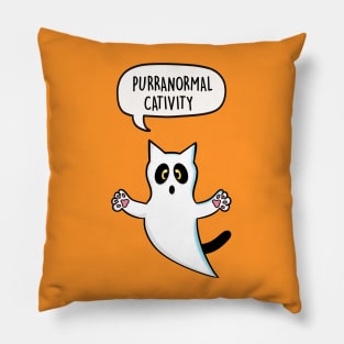 Purranormal Cativity Pillow