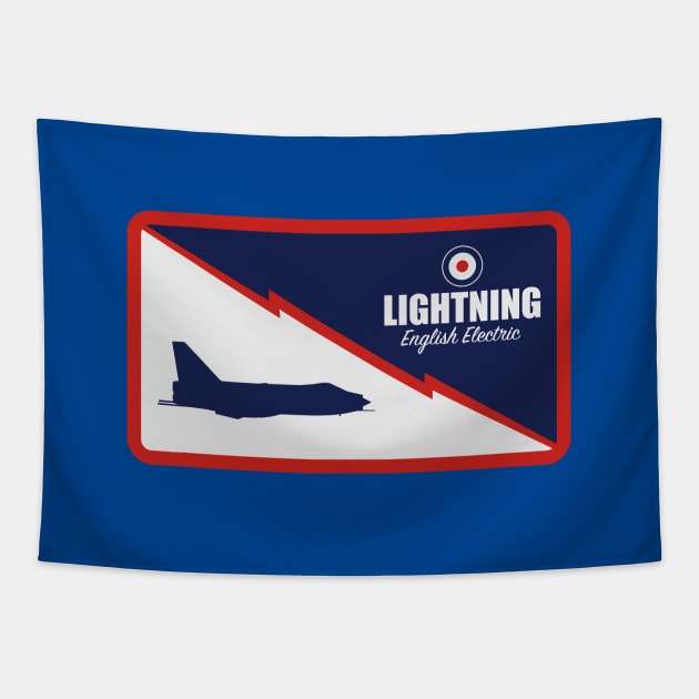 English Electric Lightning Tapestry by Tailgunnerstudios