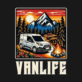 Ford transit connect camper conversion T-Shirt