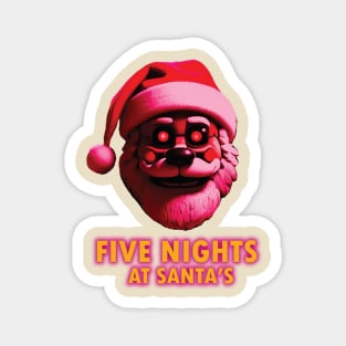 Five Nights at Santa’s Magnet