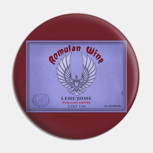 Wine Label Pin