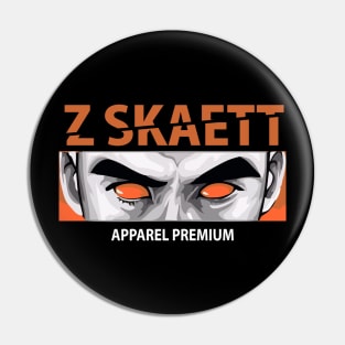 Z Skaett Apparel Premium Pin