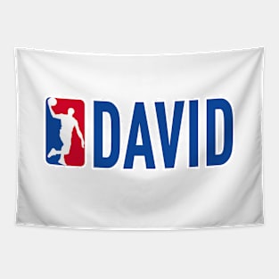 David NBA Basketball Custom Player Your Name T-Shirt Tapestry