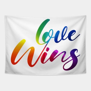 Love Wins Tapestry