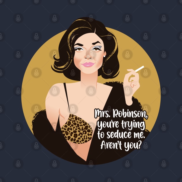 Mrs. Robinson by AlejandroMogolloArt