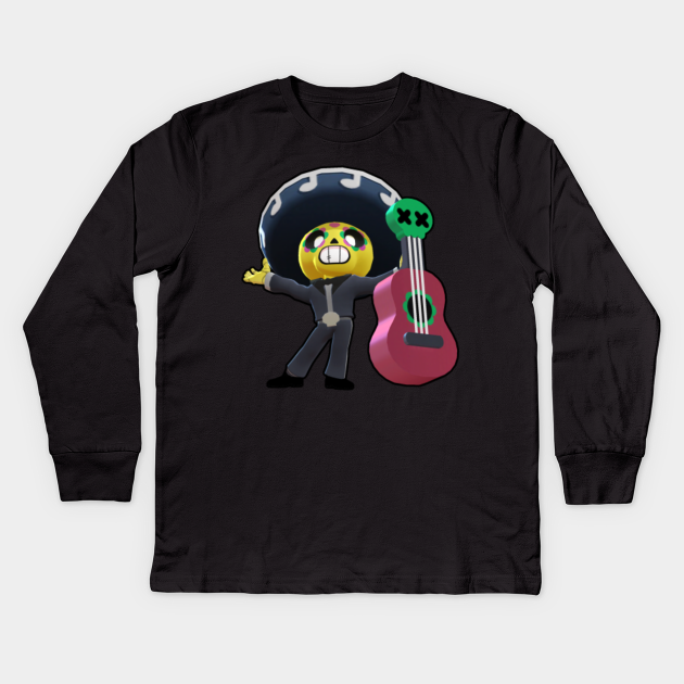 Brawl Stars Poco T Shirt Brawlstars Kinder Long Sleeve T Shirt Teepublic De