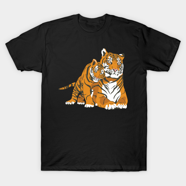 Discover The Tiger Family - Tigers - T-Shirt